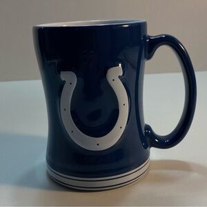 Indianapolis Colts NFL 14oz Coffee Tea Cup Mug‎ Sculpted Relief Boetler Brands